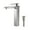 Brushed Nickel W/ Pop Up Drain, variant on Kibi Infinity Single Handle Bathroom Vessel Sink Faucet