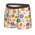 thumbnail image 2 of Haiem Groovy Daisy Flowers Men's Boxer Briefs, Every Day Comfort Stretch Cotton Moisture-Wicking Underwear-Large, 2 of 9