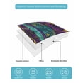 thumbnail image 5 of Yellow Purple Green Twin Size Down Alternative Comforter, Lightweight Comforter Quilt Bedding Set with Pillow Shams Modern Abstract Art Geometric All Seasons Bed Comforter Duvet Insert 68"x86", 5 of 7