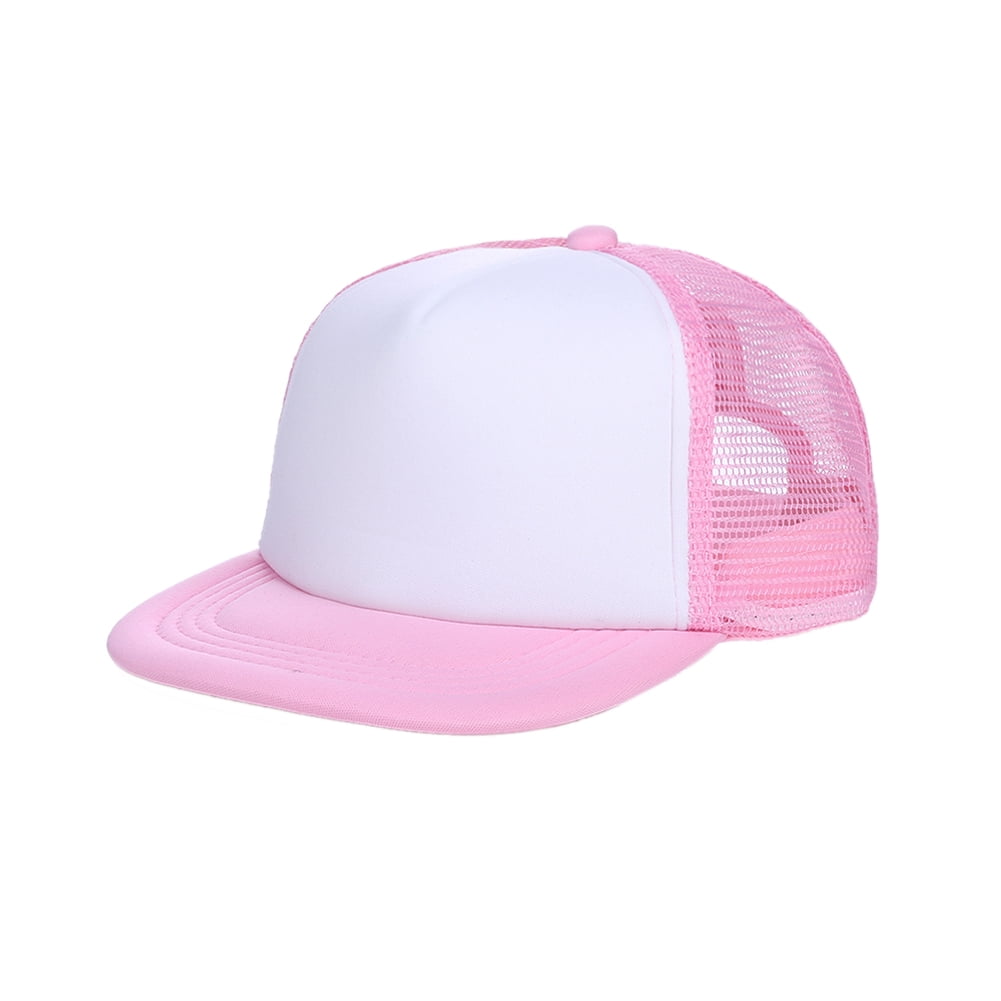 Be Kind Baseball Cap Toddler Kids Boys Girls Adjustable Washed Trucker Hat Pink