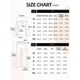 thumbnail image 4 of MecTo Sleepwear Henley Neck Waffle Knit, Pajamas Set (Women's), 4 of 8