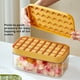 thumbnail image 5 of Advancent Molde para cubitos de hielo, tapa, caja de almacenamiento, barra, cocina, bebida, silicona, apilable, contenedor de capacidad para Cocina y Comedor Blanco/Presionado, 5 of 6