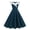 Green, variant on Staron Women's Vintage Off Shoulder Sleeveless Cocktail Dress A-Line Color Long Dress, Red XL