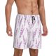 thumbnail image 2 of Fotbe Lavender Flowers Pantalones Cortos de Pijama para Hombre, Ropa de Dormir, Pantalones de Pijama Cortos para Hombre-Large, 2 of 6