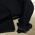 thumbnail image 4 of StSilkitty Ruffle Mock Neck Sweaters for Girls Long Sleeve Pullover Tops Fall Winter Lightweight Casual Fashion Outfits, 4 of 6