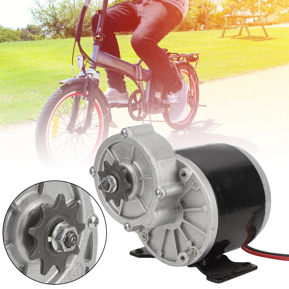 Qiilu Electric Bicycle Motor,Metal Motor,24V 350W Durable Metal
