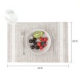 thumbnail image 2 of Pvc Sets de Table Table à Manger Set de Table Imperméable Résistant à la Chaleur Élégant Motif Rayé Idéal pour la Maison Cuisine Sets de Table Imperméables, 2 of 8