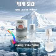 Car Aroma Diffuser,100ml Milk-Aromas Essential Oil Mist Aroma Machine for Gift, 3 Mode Mini Smart Car Air Freshener Spray for Car with Touch Switch