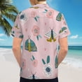 thumbnail image 6 of High Quality Hawaiian Shirts for Men Short Sleeve Aloha Beach Shirt Floral Summer Casual Button Down Shirts Blouses ZHZYVX, 6 of 7