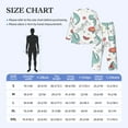 thumbnail image 6 of Kll Music Lover Dinosaur Sleepwear Mens Flannel Pajamas,Long Cotton Pj Set, 6 of 9