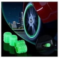 thumbnail image 2 of Fluorescent Universal Luminous Valve Cap Car Motorcycle Decors Tires Accessory, 2 of 5