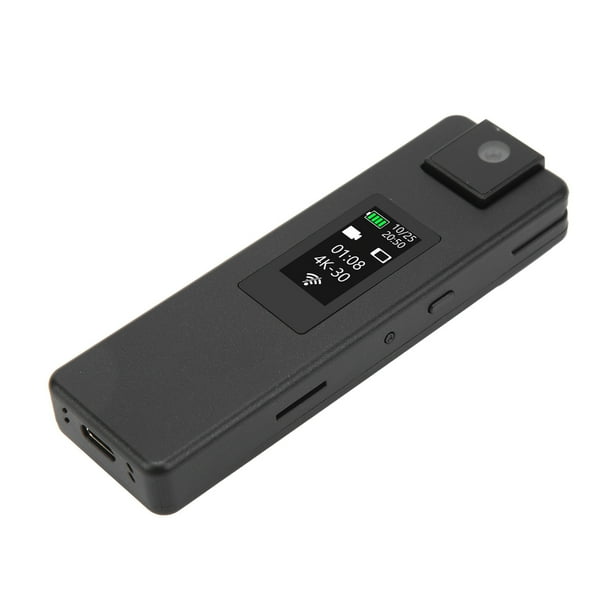 Cámara Corporal WiFi, Grabación En Bucle, Punto De Acceso AP Integrado, Cámara Corporal Portátil Con Clip Trasero Extraíble Para El Trabajo