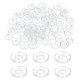 thumbnail image 1 of 150 Pcs Arandelas Planas M2 Transparentes, Arandela Sencilla, 2mm ID, 4mm OD, 1mm de Grosor, 1 of 6