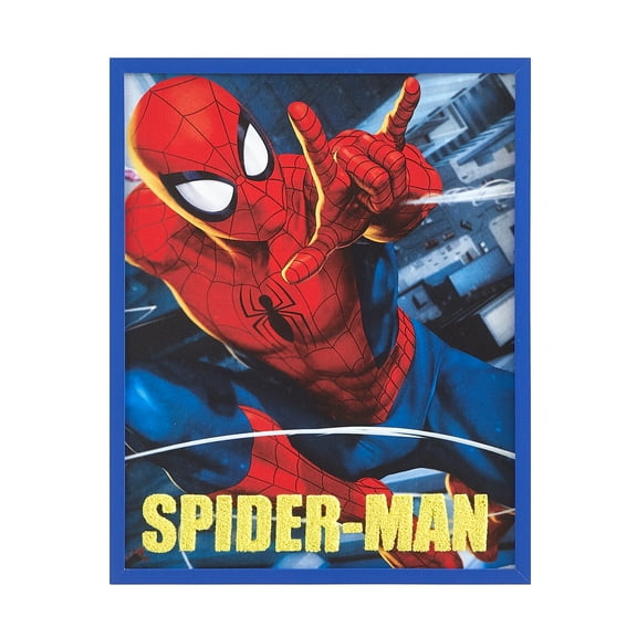 Marvel Spider-Man Tufted Wall Décor for Kids Room, 16" x 20"
