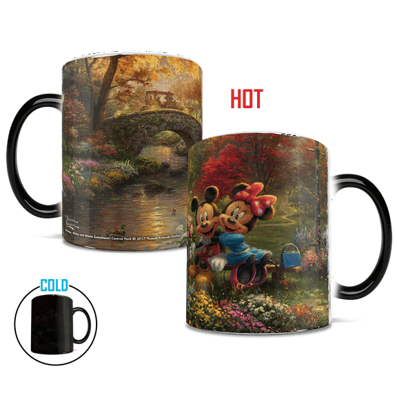 Disney (Mickey and Minnie Mouse - Sweetheart Central Park) Morphing Mugs® Heat-Sensitive Mug