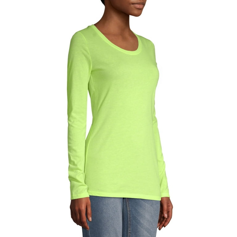 No Boundaries Juniors' Everyday Long-Sleeve T-Shirt No Boundaries Juniors' Everyday Long-Sleeve T-Shirt