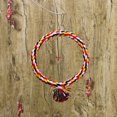 thumbnail image 2 of Round Hanging Ring Climbing Bite Resistant Cotton Rope Swing Toy for Pet Bird Parrot Specification:Large 25cm, 2 of 7