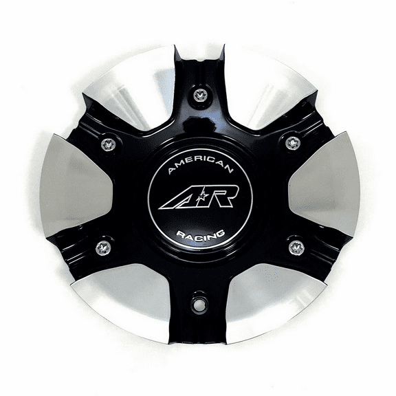 American Racing Gloss Black Machined Center Cap Fits AR894 Wheels 449L185-BAL