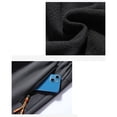 thumbnail image 5 of Migroa Men's Ski Pants, Lightweight Winter Trousers with Fleece Lining, Water-Resistant Snow Pants for Cold Weather, Elastic Waist for Comfort, Functional for Skiing, Snowboarding,, 5 of 7