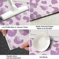 thumbnail image 3 of Pink and Purple Of Leopard Print Kitchen Rug Mat,Kitchen Runner Rugs Non Skid Washable,Decorative Kitchen Floor Mats for Kitchen,Sink,Laundry,17"X47", 3 of 5