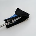 thumbnail image 3 of Cubierta de cabeza de putter de palo de golf de malla con cremallera Azul Sunnimix Funda duradera para putter de golf, 3 of 8