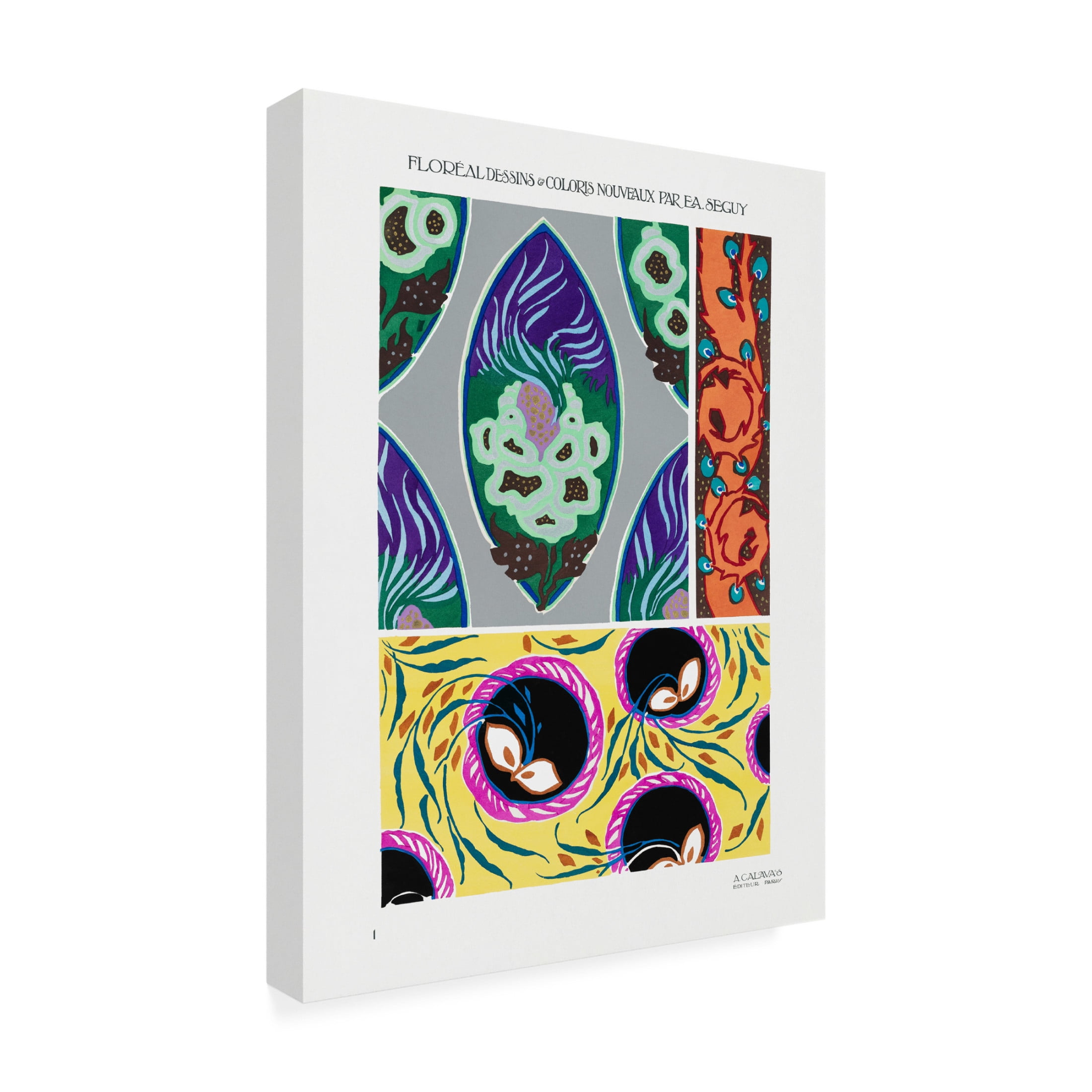 Trademark Fine Art Pictufy Patern 1 Canvas Wall Art