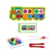 thumbnail image 1 of Rompecabezas de cuentas de oruga,Juego de cuentas de tablero de clavijas de madera Rainbow Clip,Juego de mesa para clasificar juguetes,rompecabezas de cuentas,Juego de Contar Estilo F, 1 of 8