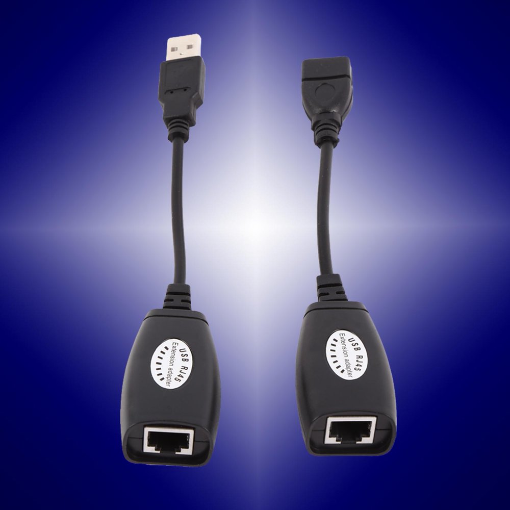 Fdit USB Extension Extender Adapter, USB RJ45 Network Adapter,USB 2.0