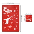 thumbnail image 3 of 6PCS Christmas Table Mat Creative Decorative Christmas Placemat with 6 Cup Mats, 3 of 10
