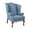 Blue, variant on Comfort Pointe Erin Beige Fabric Traditional Wing Back Accent Chair