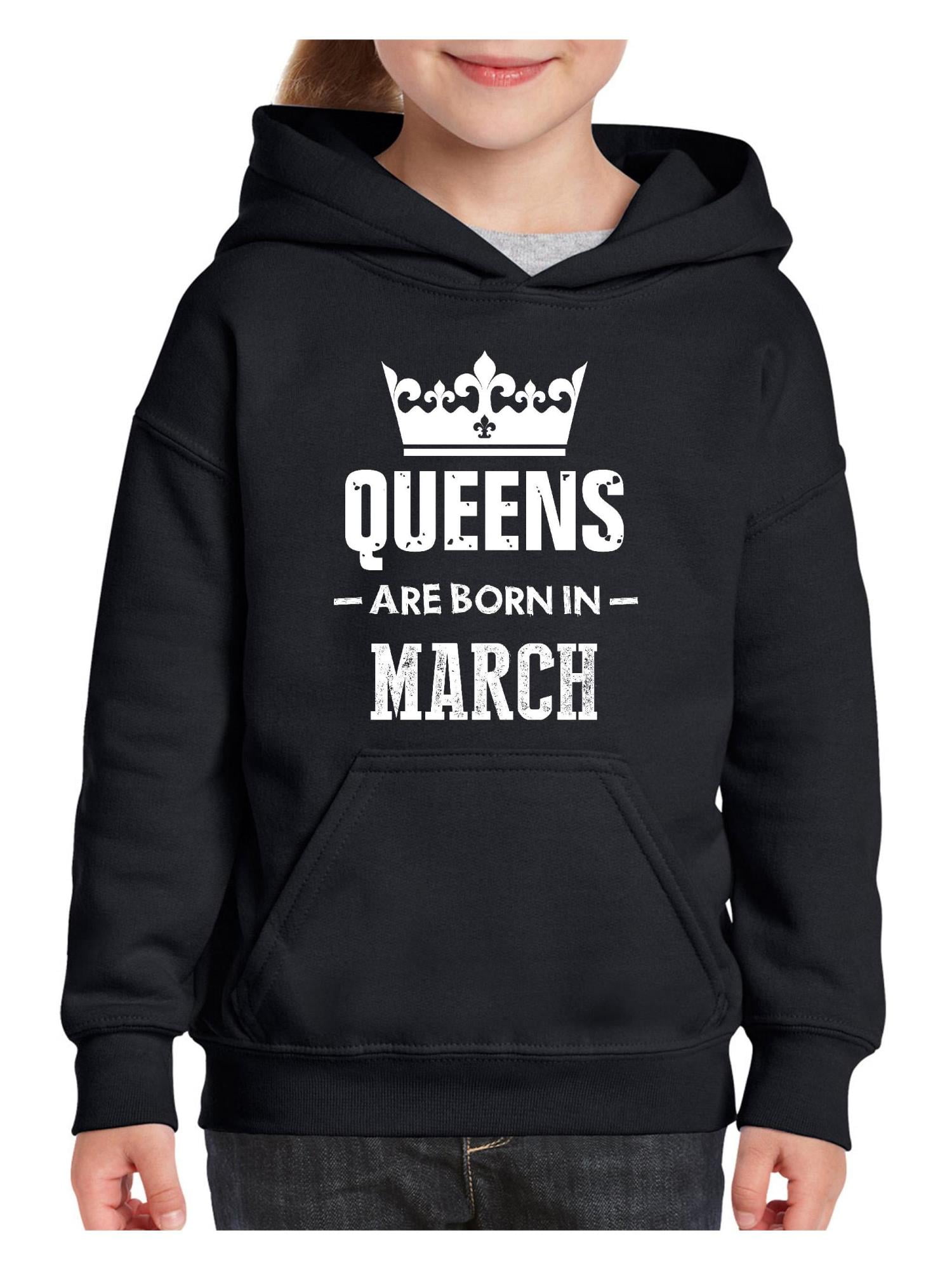 Born to be a Mermaid Forced to go to School Girls Childrens Kids Hoodie