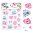 thumbnail image 2 of EGNMCR Nail Stickers 5D Nail Sticker Foil Nail Flower Series Art Transfer Sticker Embossed Decal Nail stickers, 2 of 3