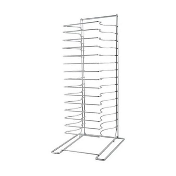 American Metalcraft 19029 15-Shelf Chrome-Plated Pizza Rack 85539
