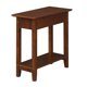 thumbnail image 1 of Mesa auxiliar con tapa abatible American Heritage con estación de carga y estante Convenience Concepts R6-375, 1 of 2