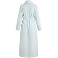 thumbnail image 2 of Richie House Women's Long Robe Plush Soft Warm Fleece Elegant Lounger Collar Style Bathrobe Housecoat Sleepwear for Ladies RHW2881, 2 of 3