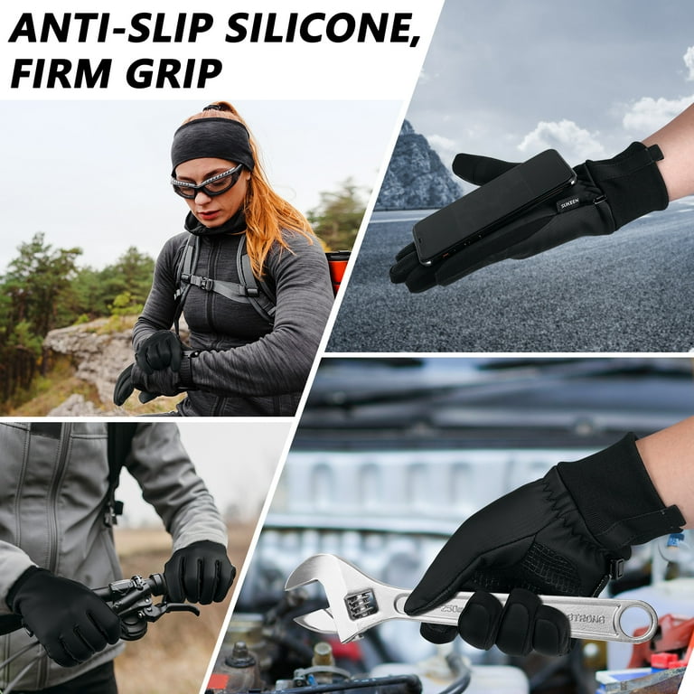 Biking Gloves For Men Sukeen Winter Gloves - Windproof Touchscreen Gloves For Running/Cycling (Men & Women) Cycling Gloves For Men