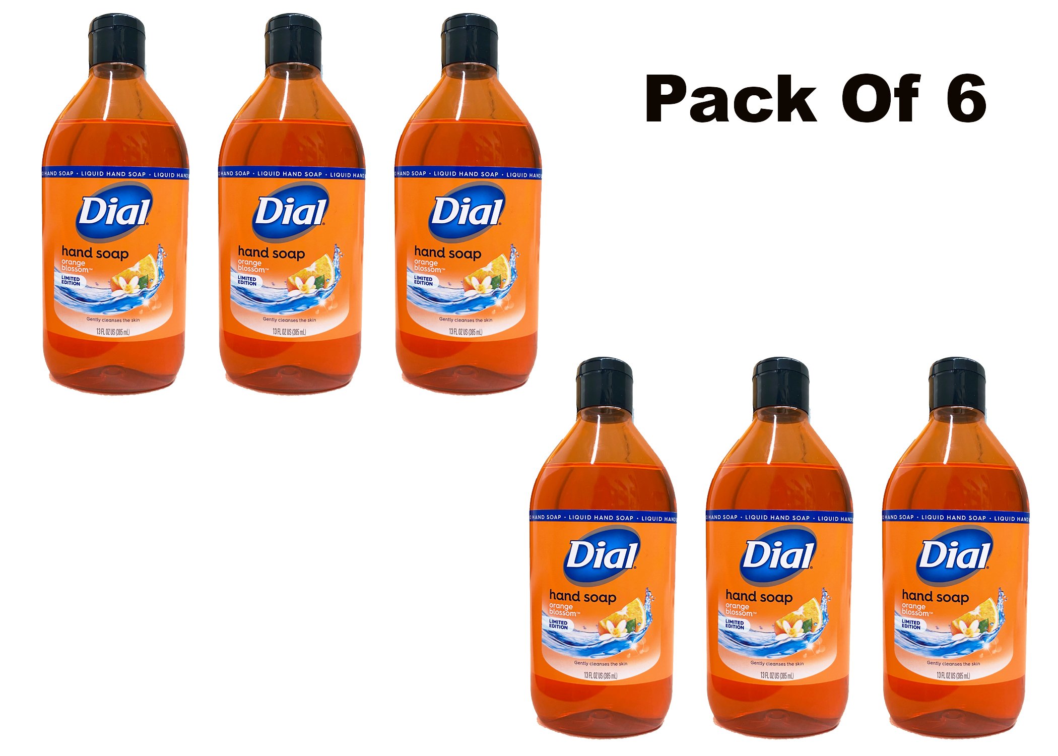Dial hand soap orange blossom Limited Edition 13 fl oz Pack of 6