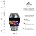 thumbnail image 2 of SUBSH Horse Urn for Ashes - Cremation Urn Human Ashes - Ashes Holder - Keepsake Urn - 4 Keepsake Urns - Urns for Human Ashes Dad (Size-3inch,1pcs), 2 of 2