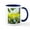 White/Navy Inside, variant on CafePress - Easter Eggs Mug - 11 oz Ceramic Mug - Novelty Coffee Tea Cup