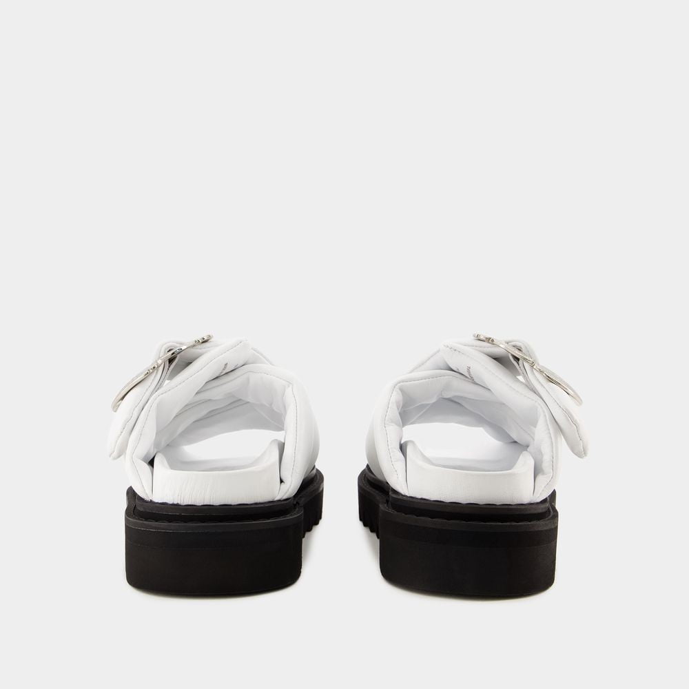 【関税込み】Aj1317 Sandals - Toga Pulla - Leather - White Toga Pulla Aj1317 Sandals - Leather - White White (Women's