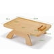 thumbnail image 3 of Escritorio para brazo de sofá,Sofá Brazo Clip Mesa Reposabrazos Bandeja Mesa ,Soporte para aperitivos con control remoto de bebidas rectangulares,Sofá de madera de Macarena Escritorio con clip para brazo de sofá, 3 of 3
