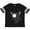 Football Black and White, variant on Goth Animals Pets Black Cat Boys or Girls Toddler T-Shirt