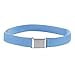 thumbnail image 3 of Kids Elastic Adjustable Strech Belt With Silver Square Buckle - Light Blue, 3 of 4
