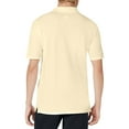 thumbnail image 4 of TQWQT Yellow Polo Shirt Men Short Sleeve Casual Summer Business Tops Plain Button Collared Classic Golf Shirts 2XL, 4 of 4