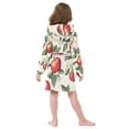 thumbnail image 7 of FORMRS Kids Bathrobe Unisex Hooded Robe Toddler Pajamas Sleepwear, Size 10-12T, Apples Flower Pattern, 7 of 7