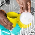 thumbnail image 2 of Re-Play Tiny Tumblers with Sip Lid - 6oz 3-Pack Toddler Drinking Cup - Dishwasher safe - Made in the USA - BPA-Free - Stackable - Sunwave, 2 of 10