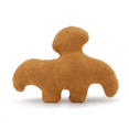 thumbnail image 1 of Juguete De Peluche Dinosaur Chicken Nugget, Cafe, 1 of 5