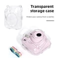 thumbnail image 2 of For Camera Instax Mini12 PC Crystal Transparent Camera Case Protective Scratch and Drop Resistant Portable Camera Storage Bags Camera Case, 2 of 6