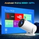 thumbnail image 2 of Proyector HOTPEAK 2025 Mini WiFi Bluetooth Full HD 4K Android 11, 2 of 7