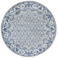 thumbnail image 3 of SAFAVIEH Brentwood Pompeii Geometric Area Rug, Gray/Blue, 6'7" x 6'7" Round, 3 of 11